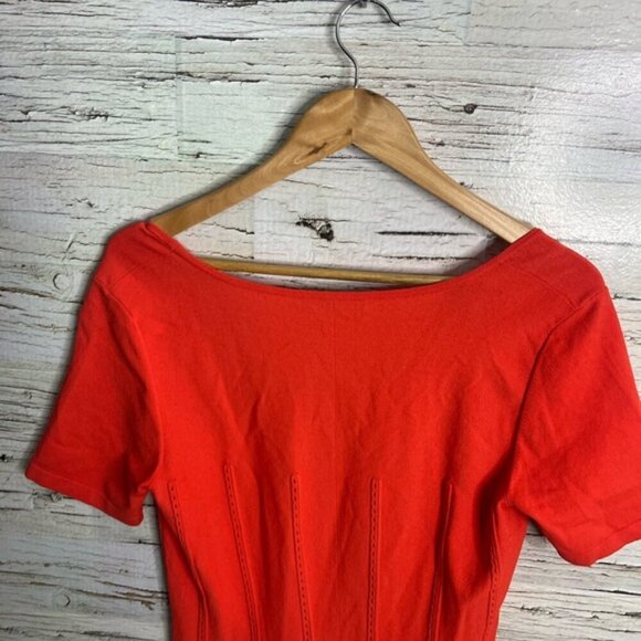 D. Exterior made in Italy orange size xl dress. - Picture 9 of 9